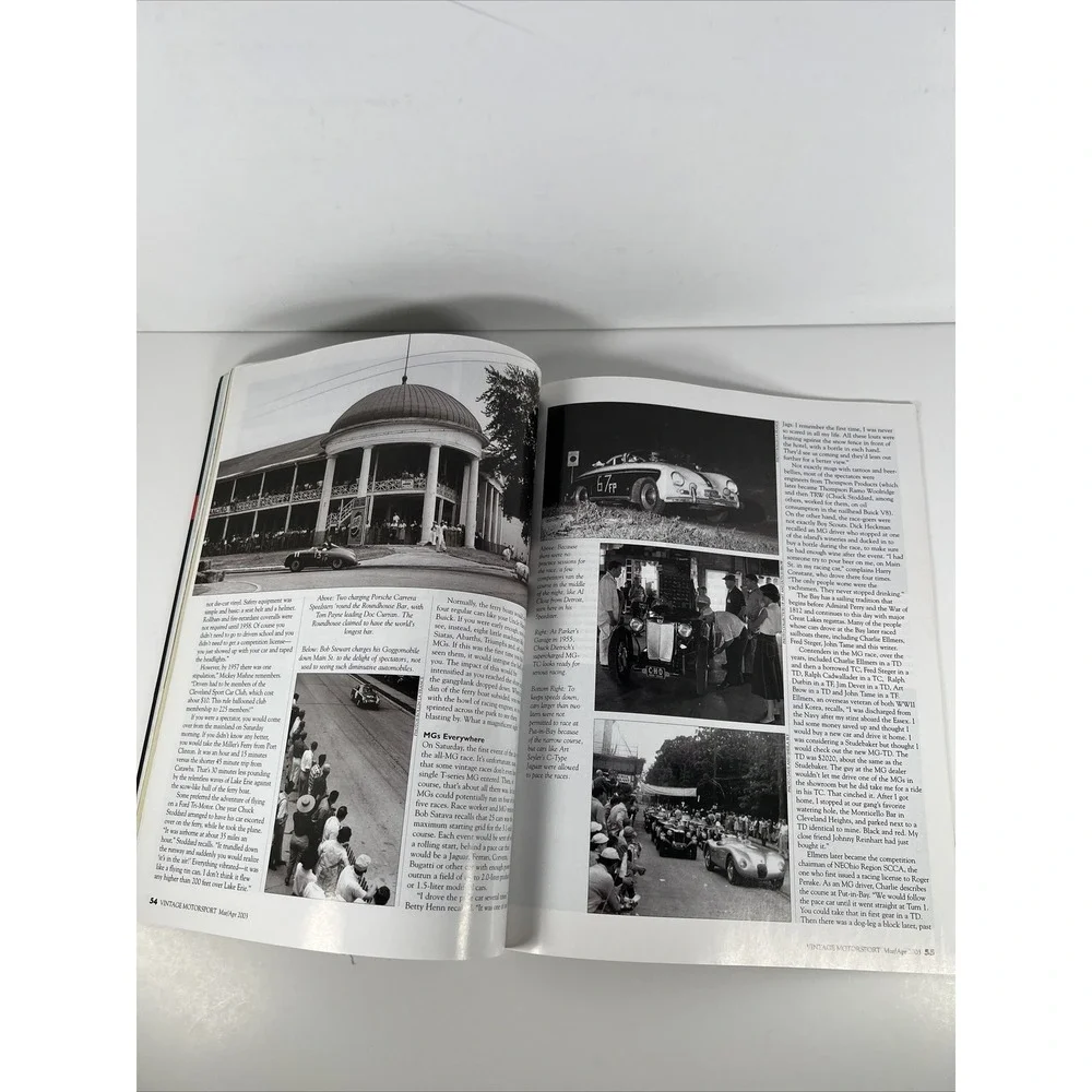 VINTAGE‎ MOTORSPORT MAR/APR 2003 MAGAZINE RACING CARS